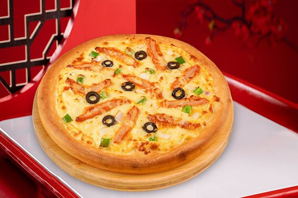 奥尔良鸡肉披萨